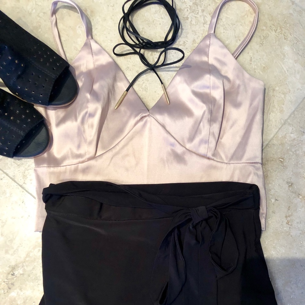 Light Pink Crop Top